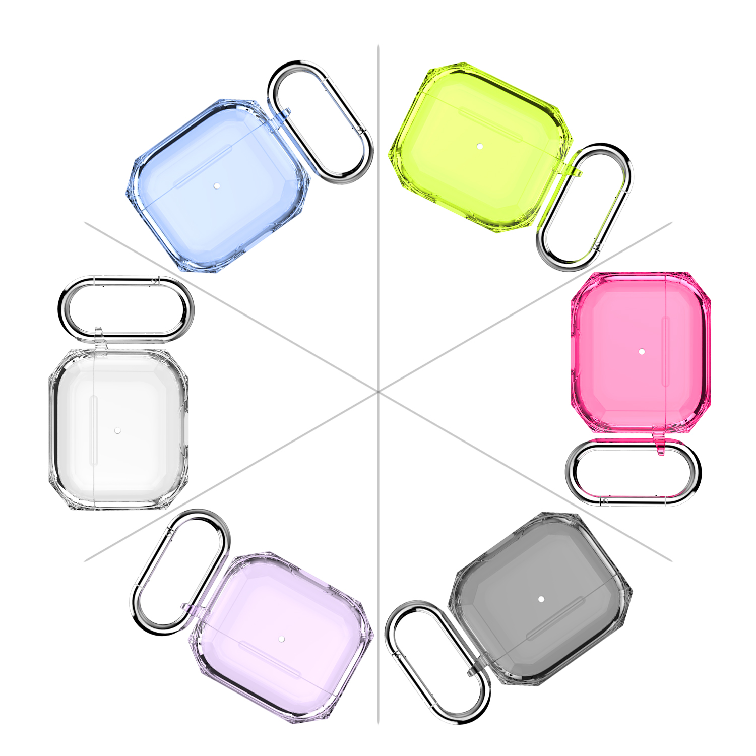 Transparent Earphone Case