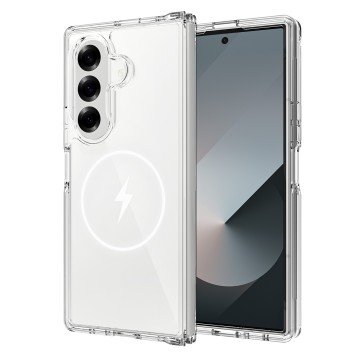 Clear Left and Right Flip Colorful Crystal for Samsung Galaxy Z Fold 7-Sport Crystal