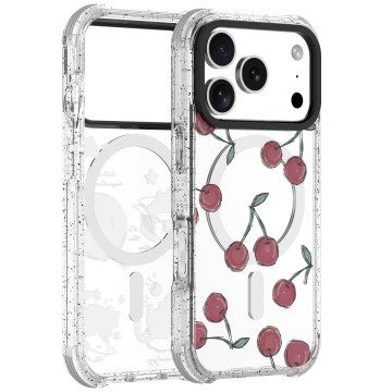 Iphone 17 Cases Customized Wholesale of Transparent Flash Gradient IMD Cover