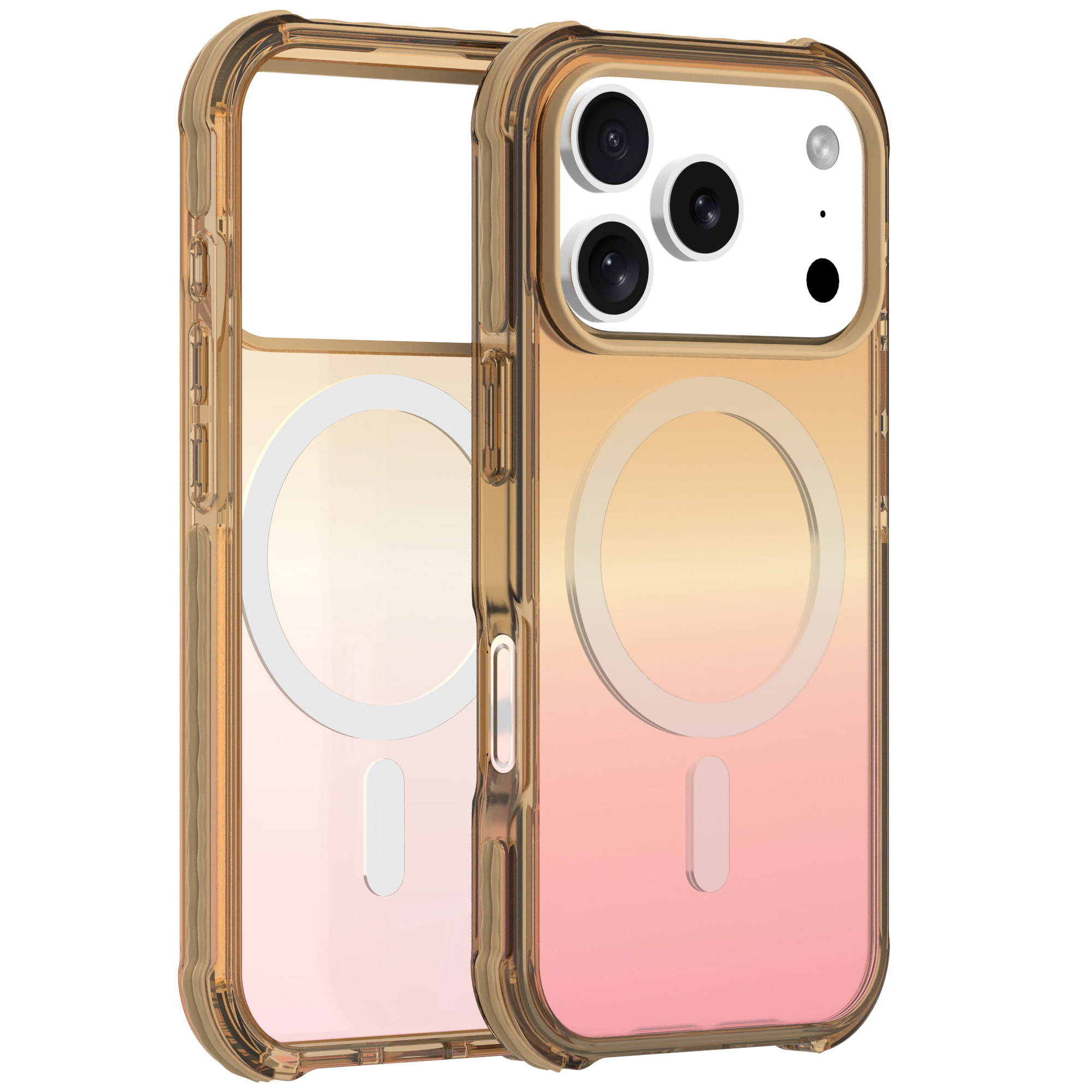 PC+TPU+TPE Magnetic Shockproof iPhone 17 Case