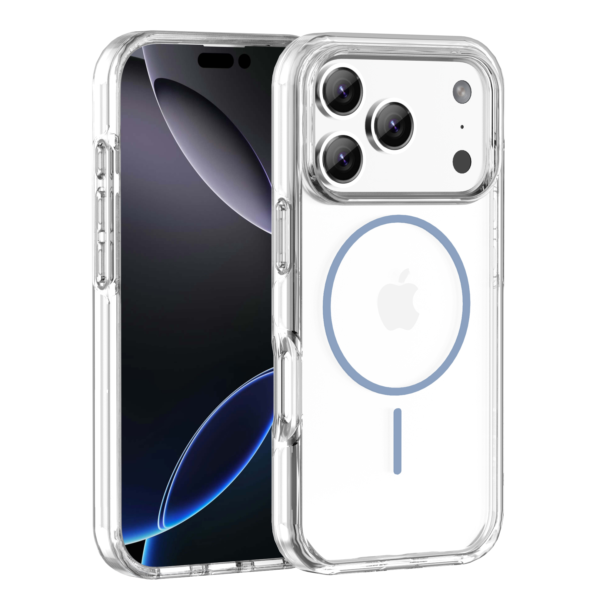 Slim Magnet Fashion Colorful Custom Phone Case for iPhone 17 Pro-Neo Hybrid