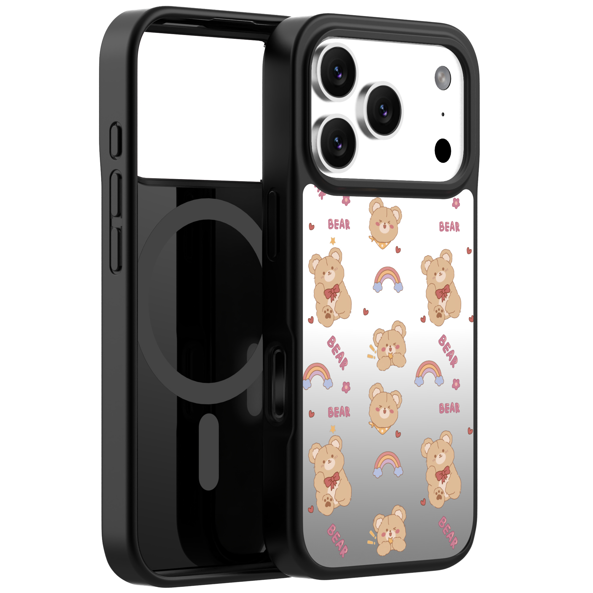 Customizable iPhone 17 Pro Max Air Case with Magnet, Glitter, Eco-material & Gradient Options