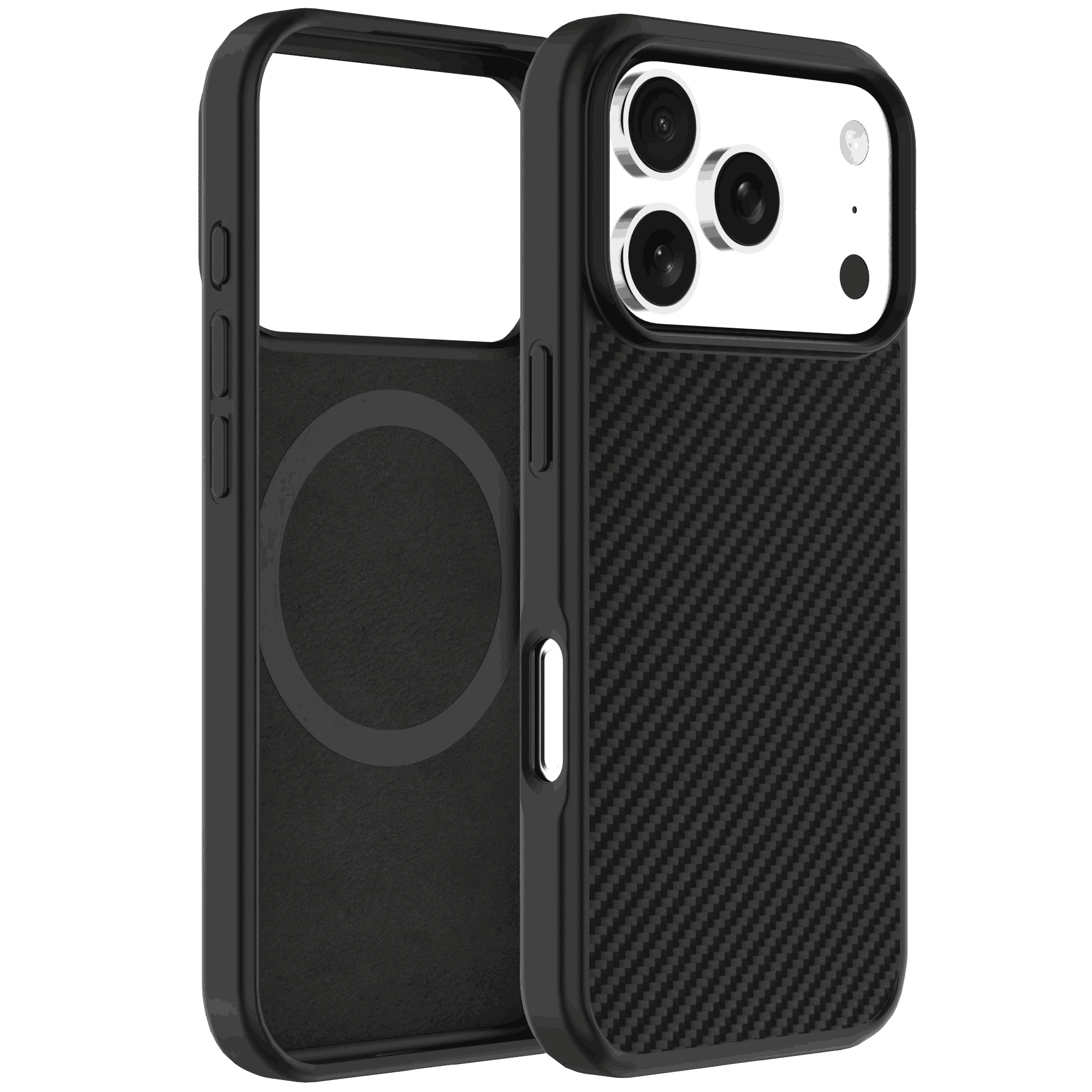 Carbon Fiber MagSafe iPhone 17 Pro Max Case - MIL-STD 810H Protection