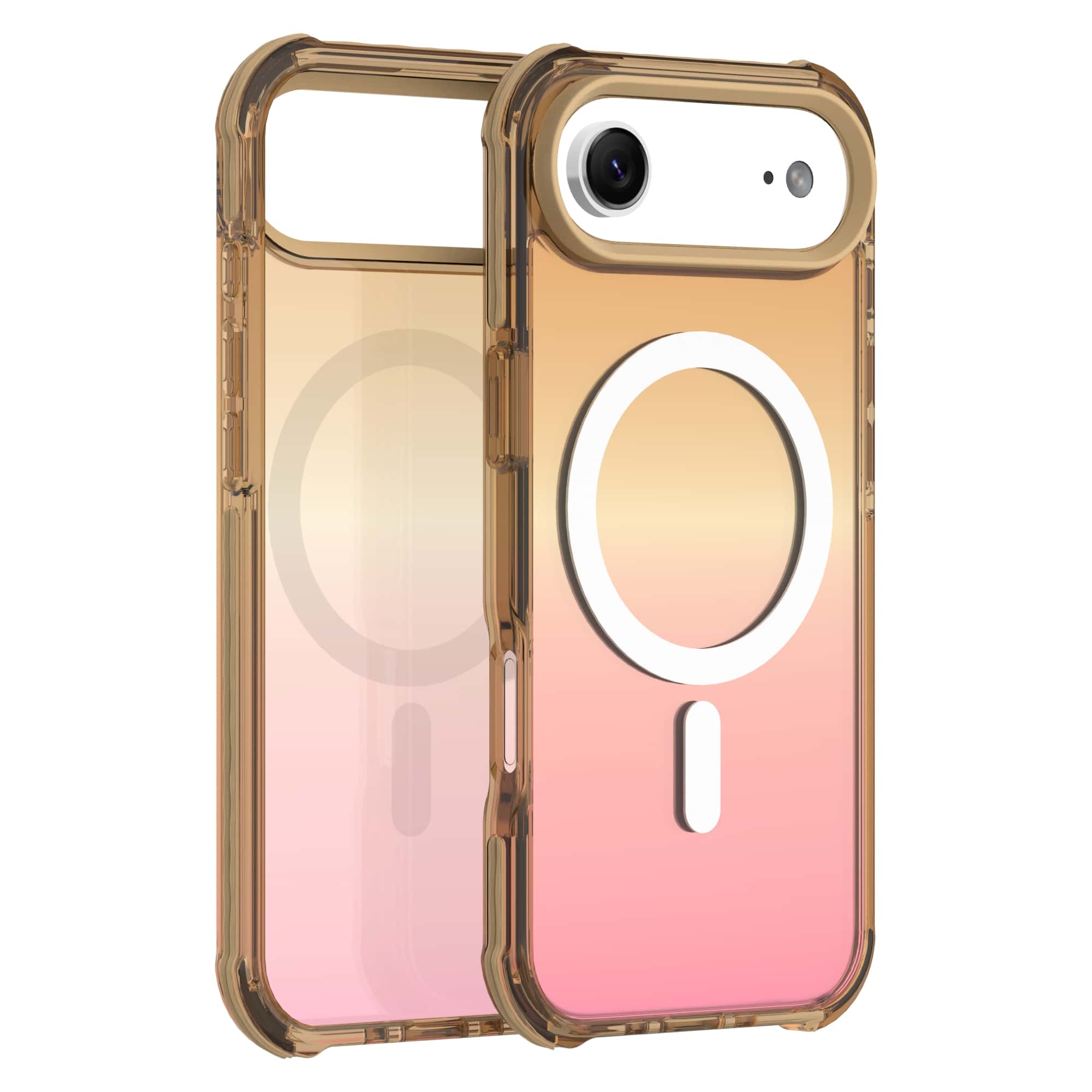 Military-Grade MagSafe PC+TPU+TPE Case for iPhone 17 Pro Max Air