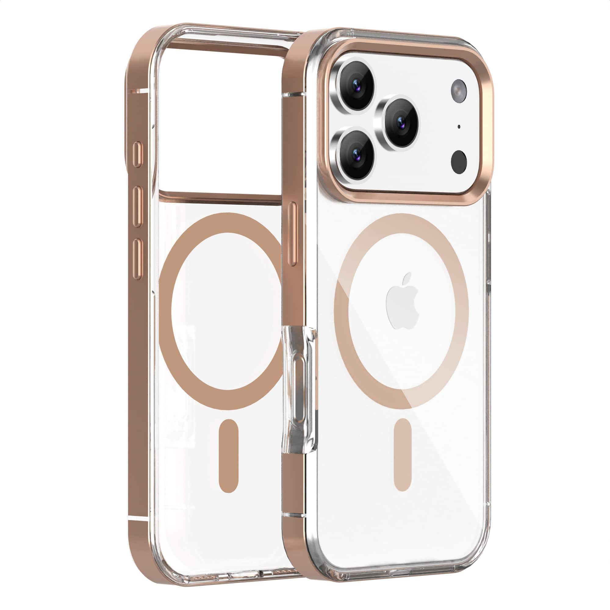 Metal-Frame iPhone 17 Pro Max Case: MagSafe & 8FT Drop Protection