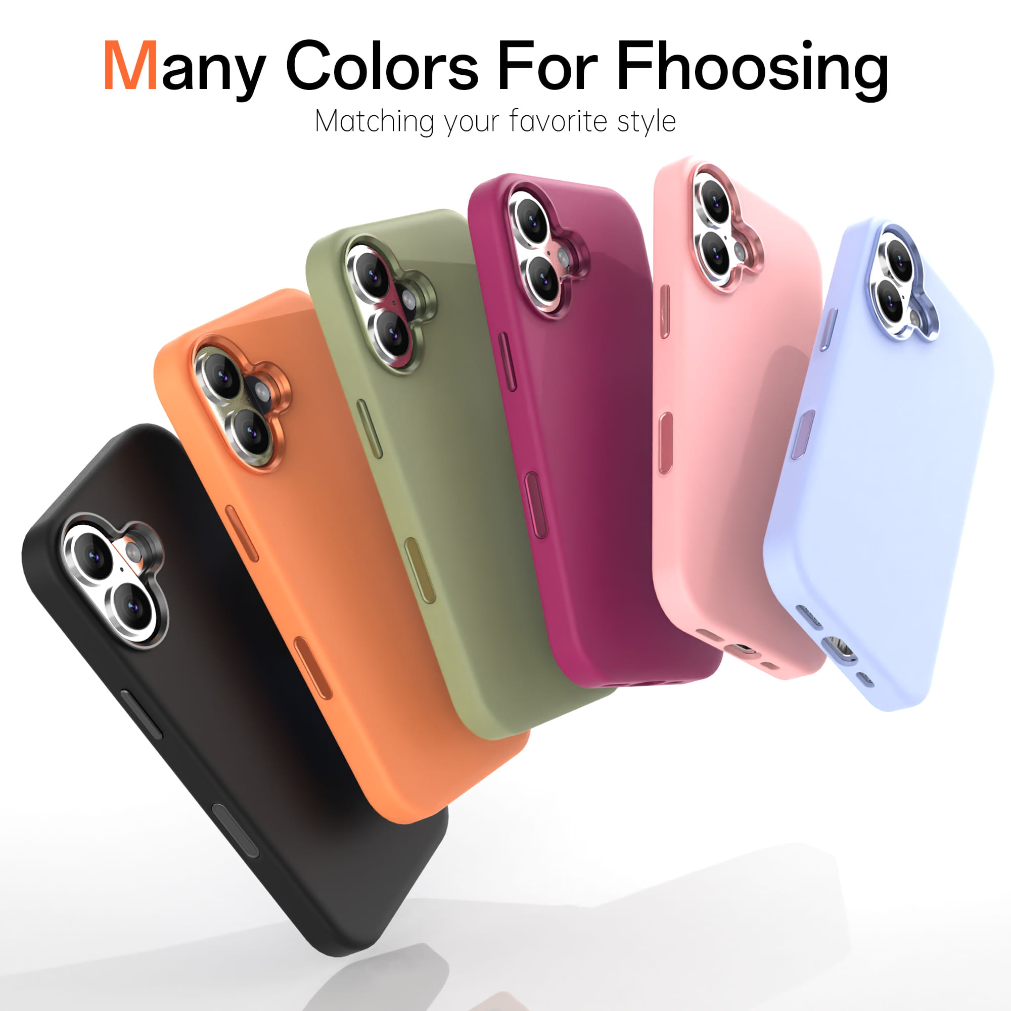 B2B Custom Silicone MagSafe iPhone 17 Pro Max Air Cases
