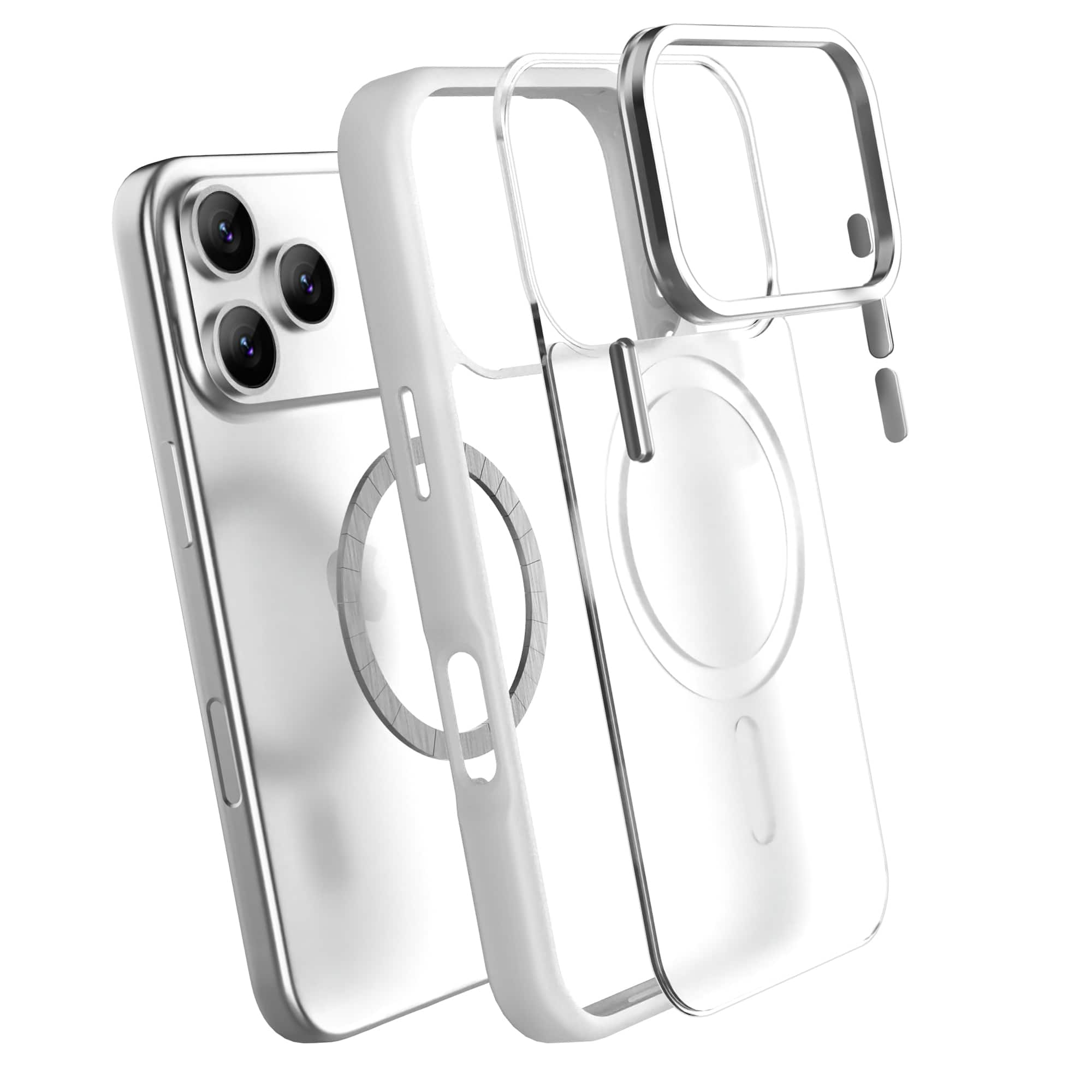Translucent Matte MagSafe iPhone 17 Pro Max Case - 8FT Drop Protection