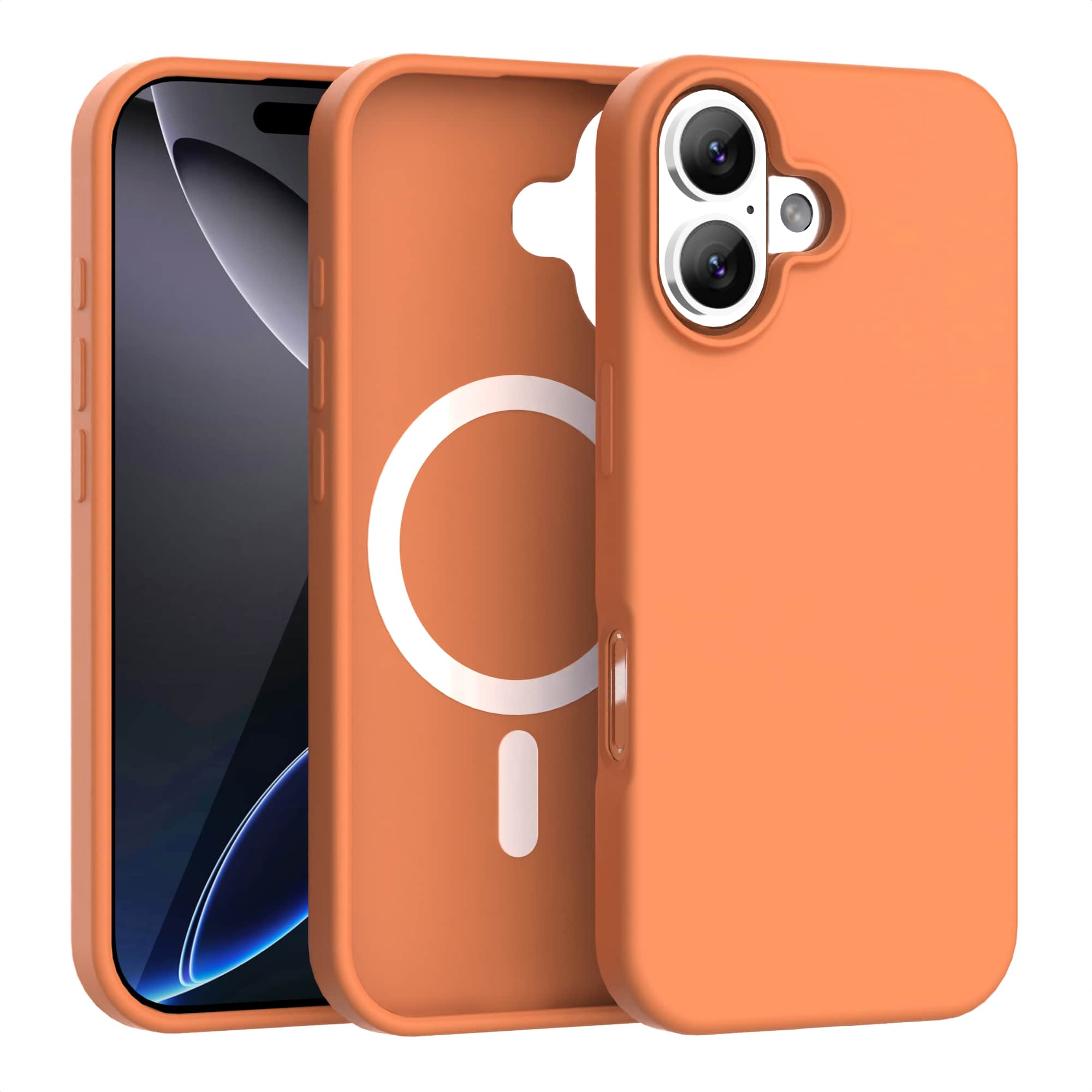 Custom Liquid Silicone MagSafe iPhone 17 Pro Max Air Case