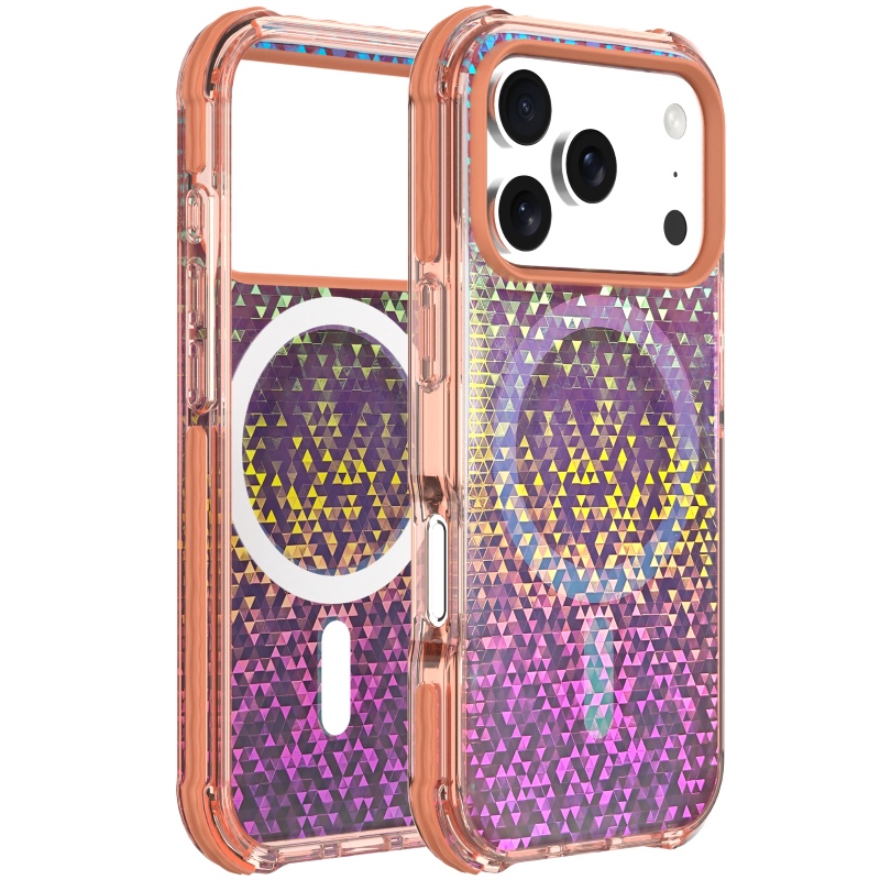 Military-Grade MagSafe PC+TPU+TPE Case for iPhone 17 Pro Max Air