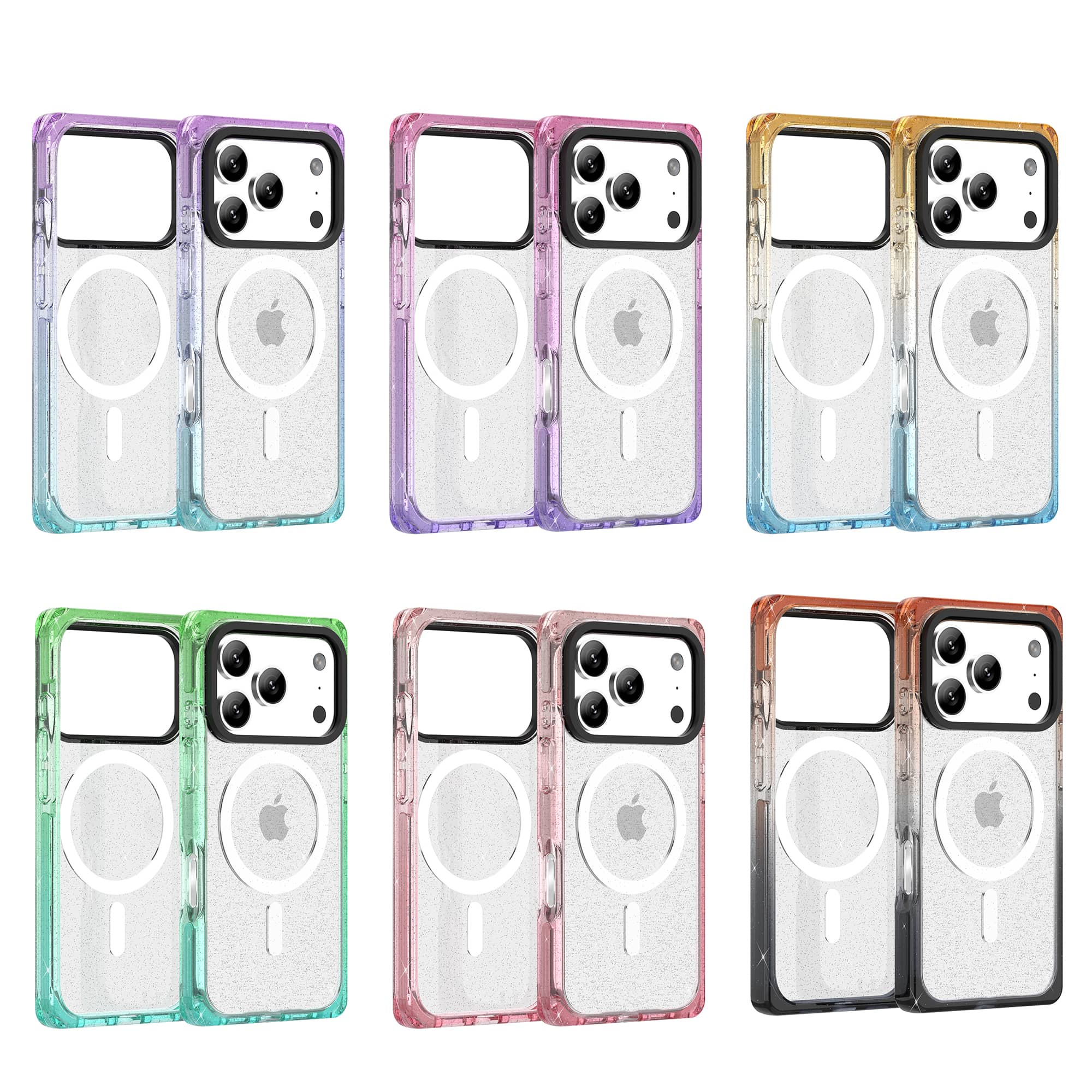 iPhone 17 Magnetic Sustainable Phone Case with 8FT Drop | TPU/TPE/PC, Custom Logo, ISO Certified Wholesale