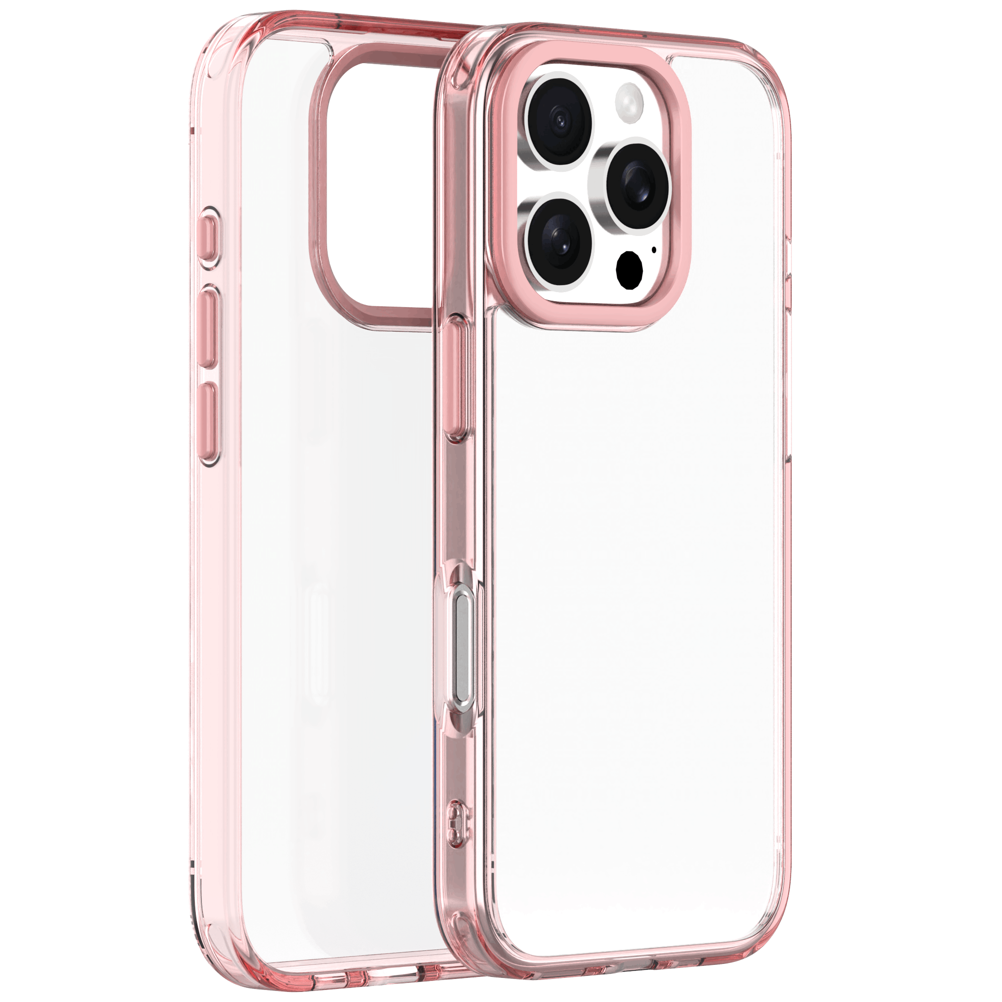 Camera Circle Detachable Logo Customization PC+TPU Iphone 17 16 Pro Max Case Supplier