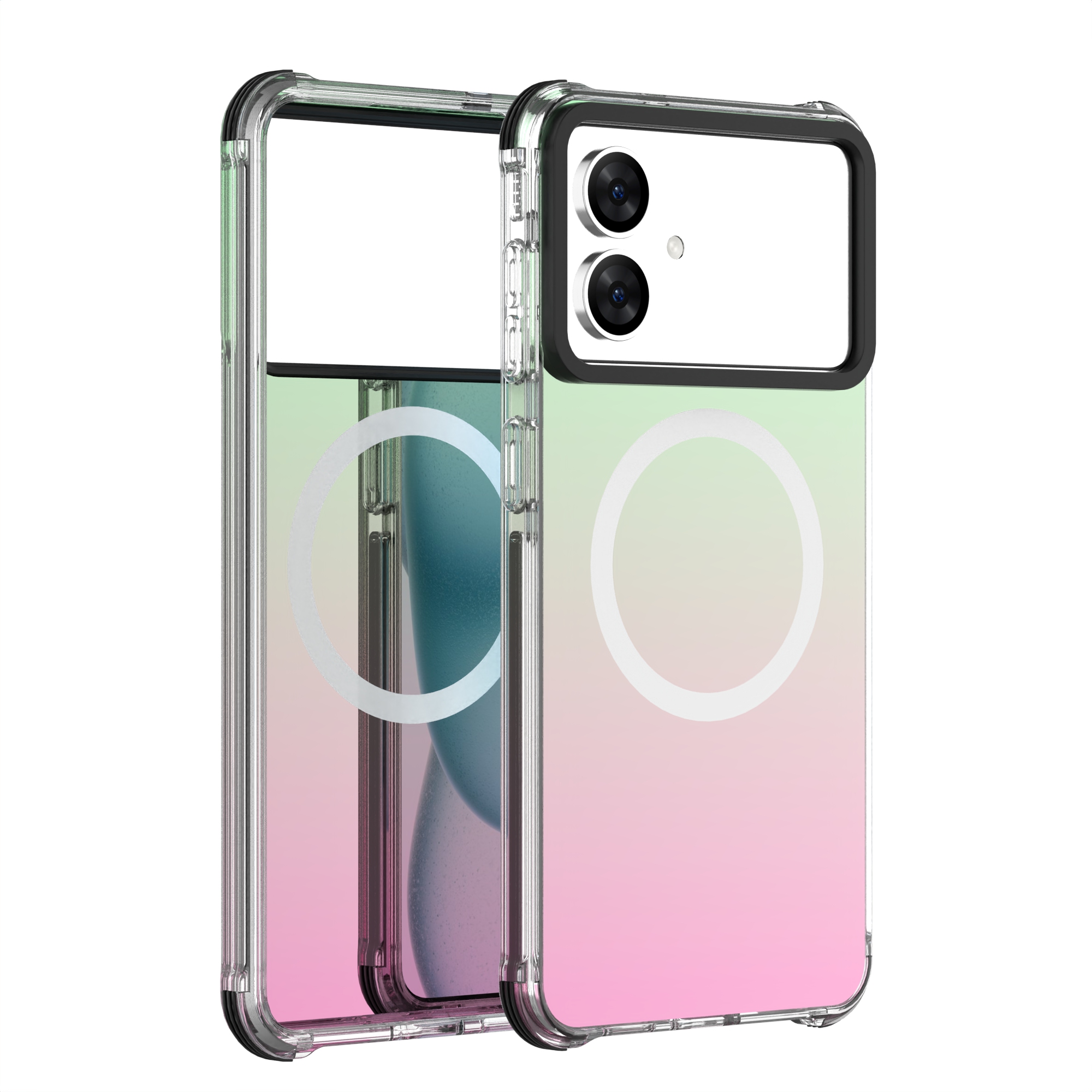 S26 Series Phone Case with Detachable Camera Ring and Customizable Logo