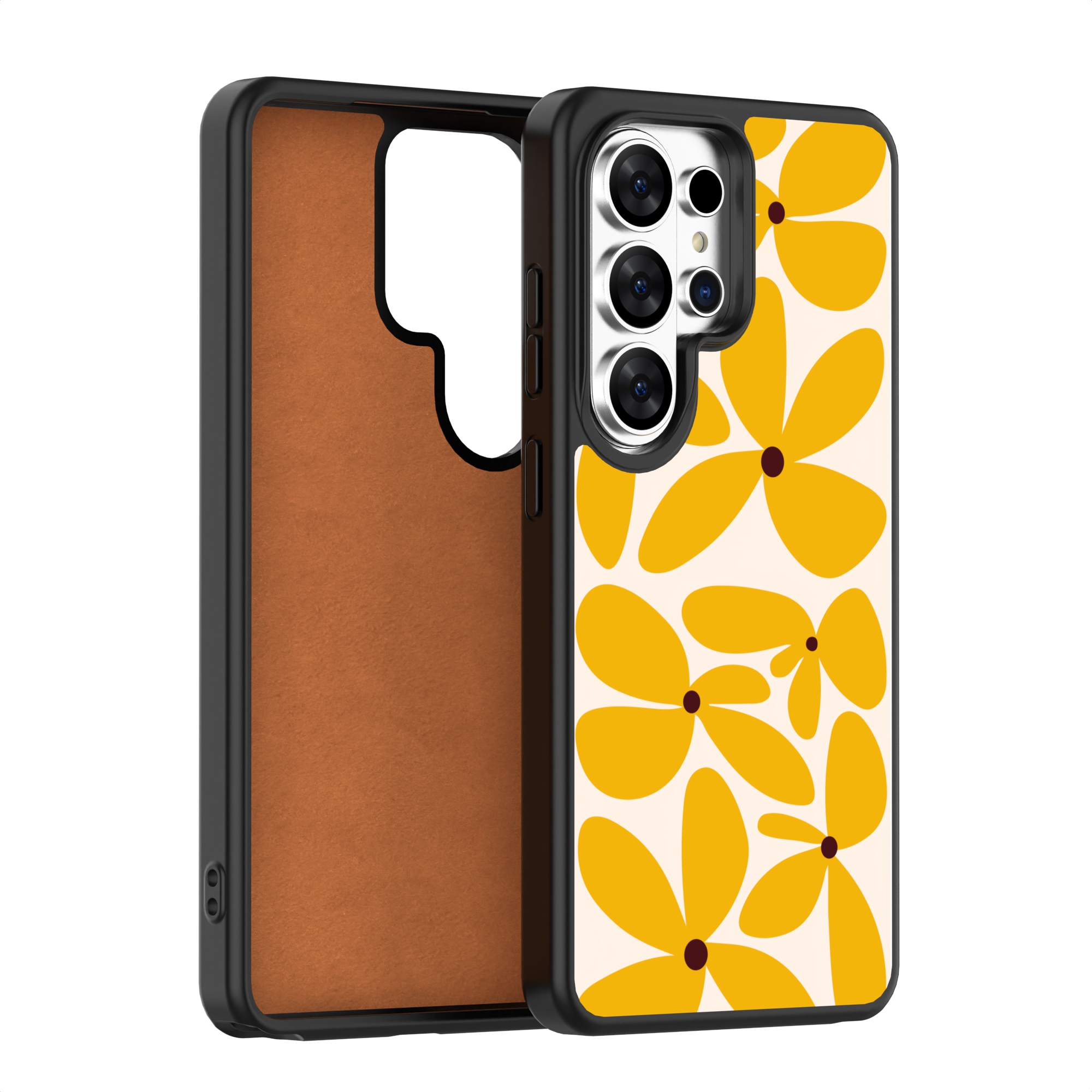 Leather Custom PC+TPU TPE Samsung Galaxy S26 Plus Ultra Phone Case