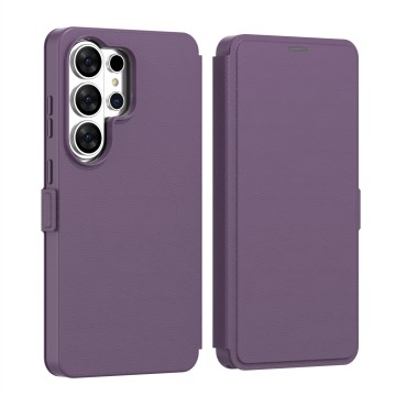 Leather Wallet Phone Case for Samsung S26 Ultra