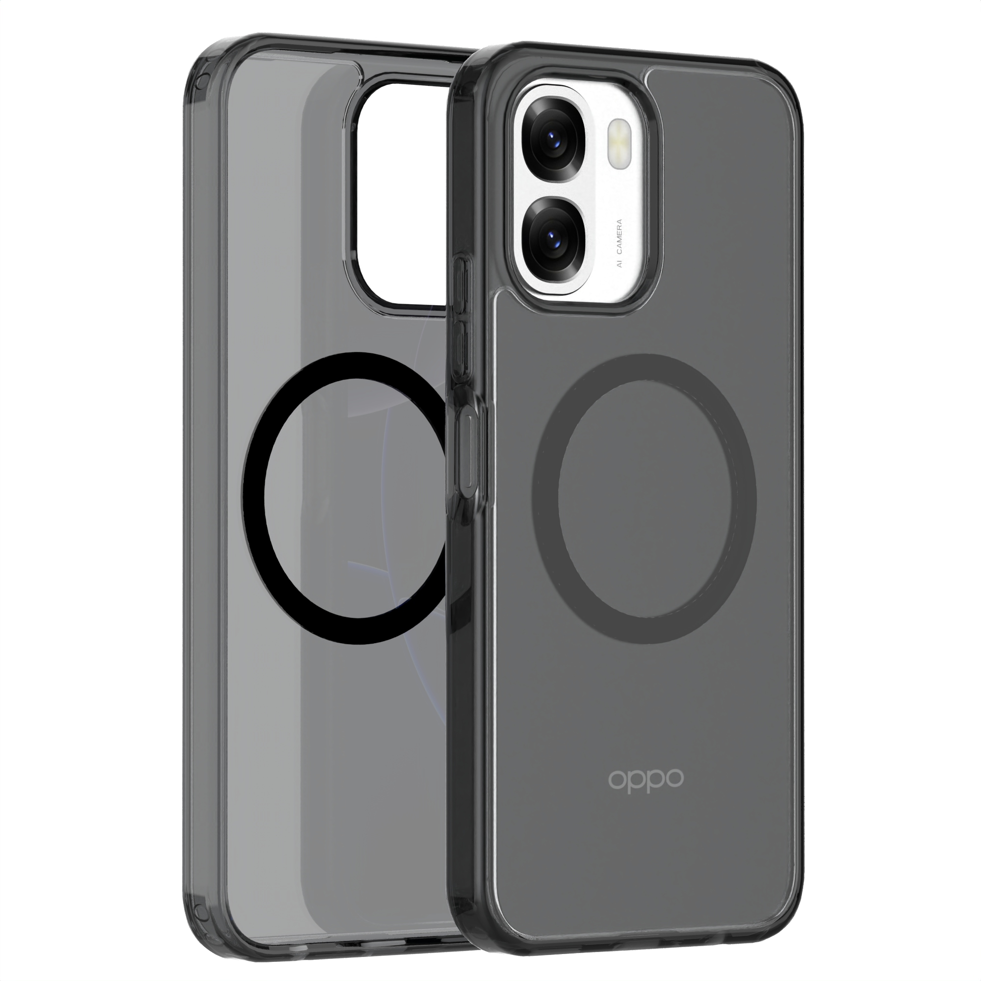 OPPO AX6 5G Clear Magnetic Phone Case