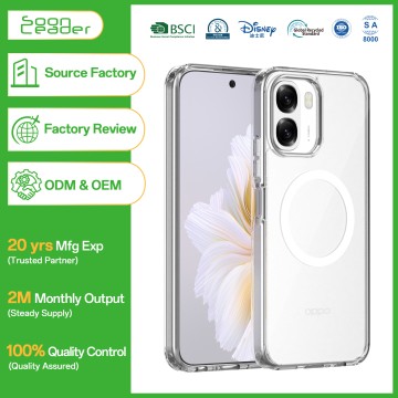 OPPO AX6 5G Clear Magnetic Phone Case