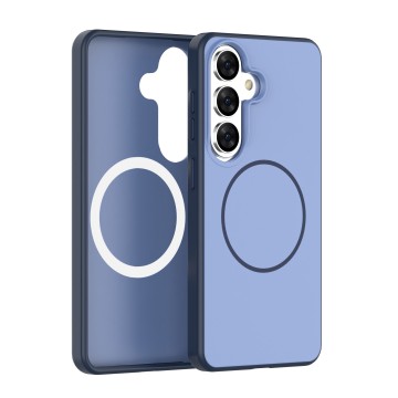 S26 Tpu+pc Phone Case with Metal Button-Elegant