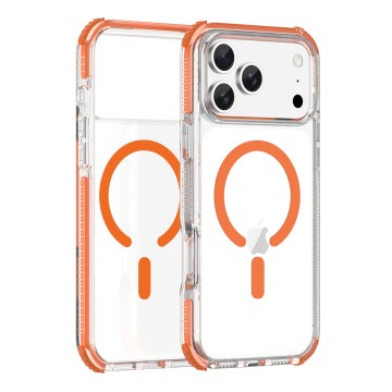 2026 Hot Sell TPU+PC+TPE Phone Case for iPhone 17 Pro-Raised Particles