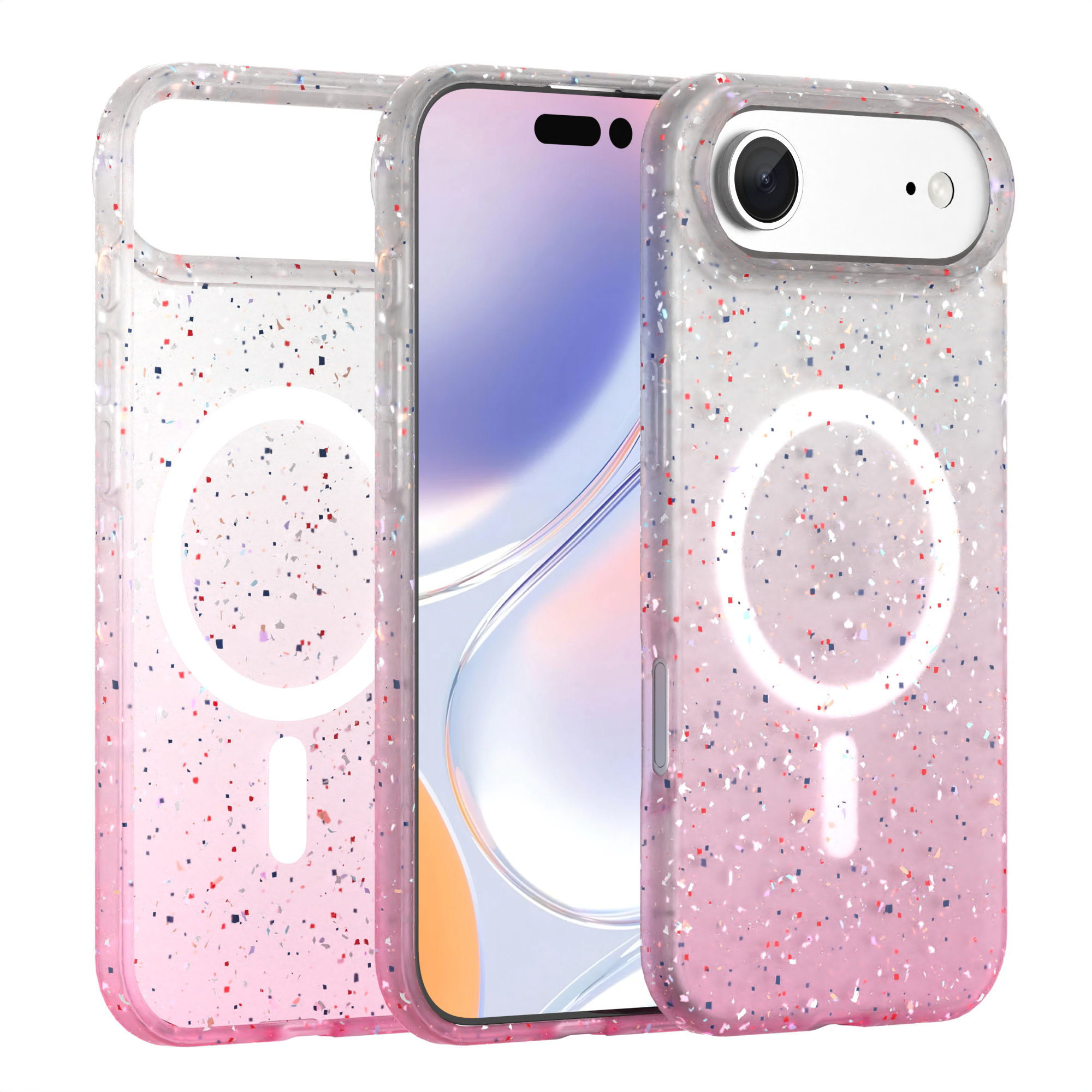 Liquid silicone environmentally friendly Phone Case for iPhone 17-Grain