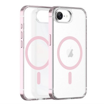 Luxury Business Aluminum Alloy Frame Clear Metal Phone Case for iPhone 17E-Gomel