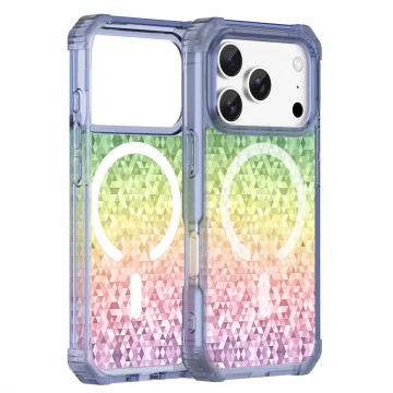Diamond Shiny Clear Shockproof Phone Case for iPhone 17 Pro series-Merco