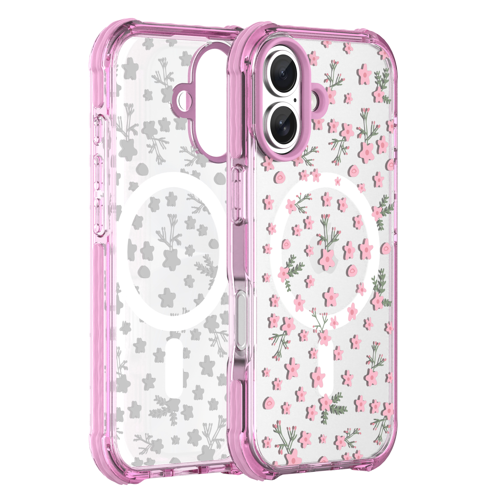 Colorful Gorgeous Pattern Customization Phone Case for iPhone 17 Pro series-Mars