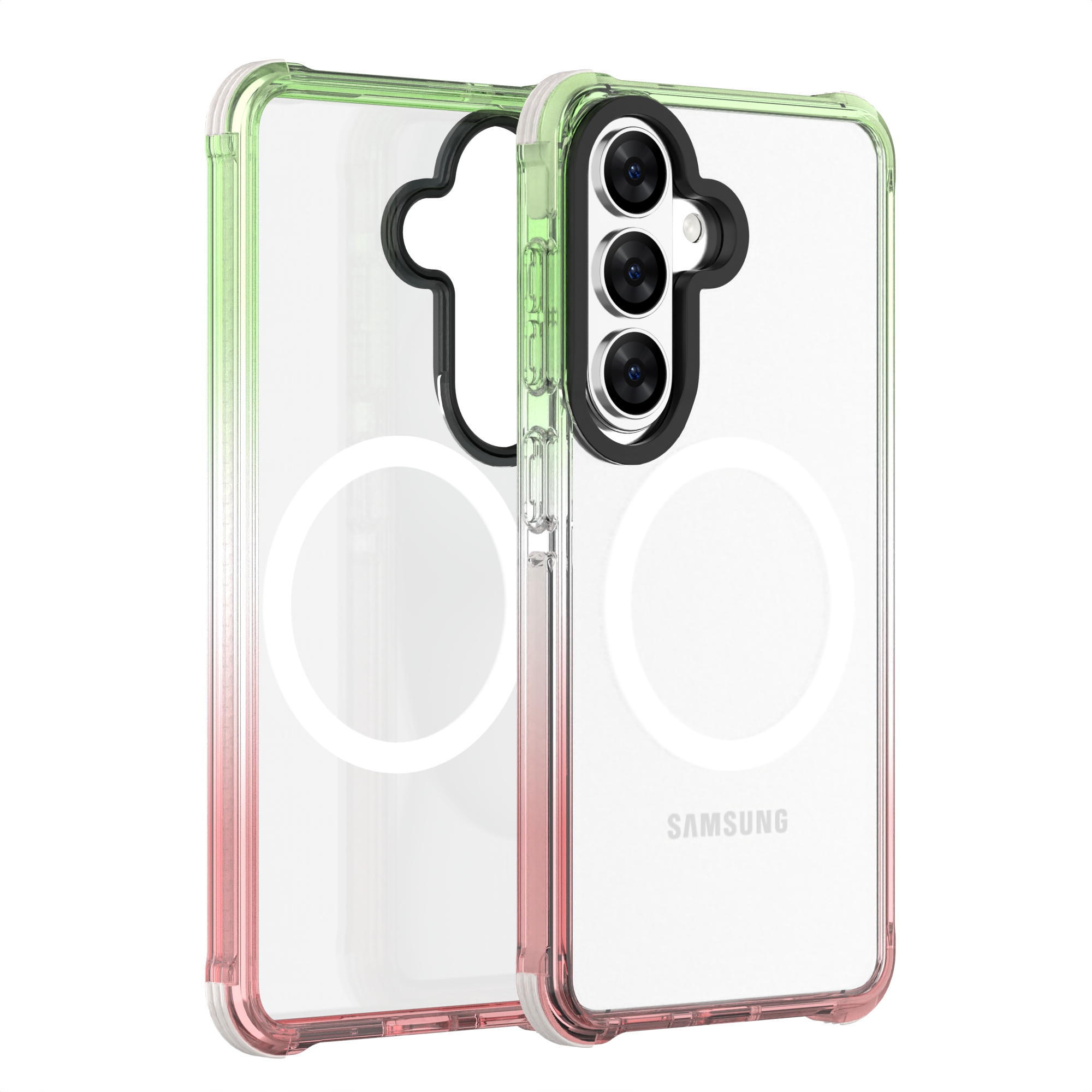 S26 Series Phone Case with Detachable Camera Ring and Customizable Logo-1