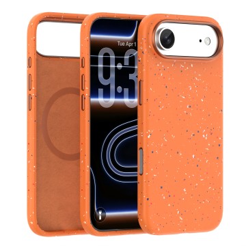 Washable Liquid Silicone Recyclable Candy Colorful Phone Case for iPhone 17 Air-Grain