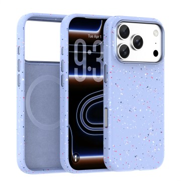 Recyclable Liquid Silicone Environmentally Friendly Candy Colorful Phone Case for iPhone 17 Pro-Grain