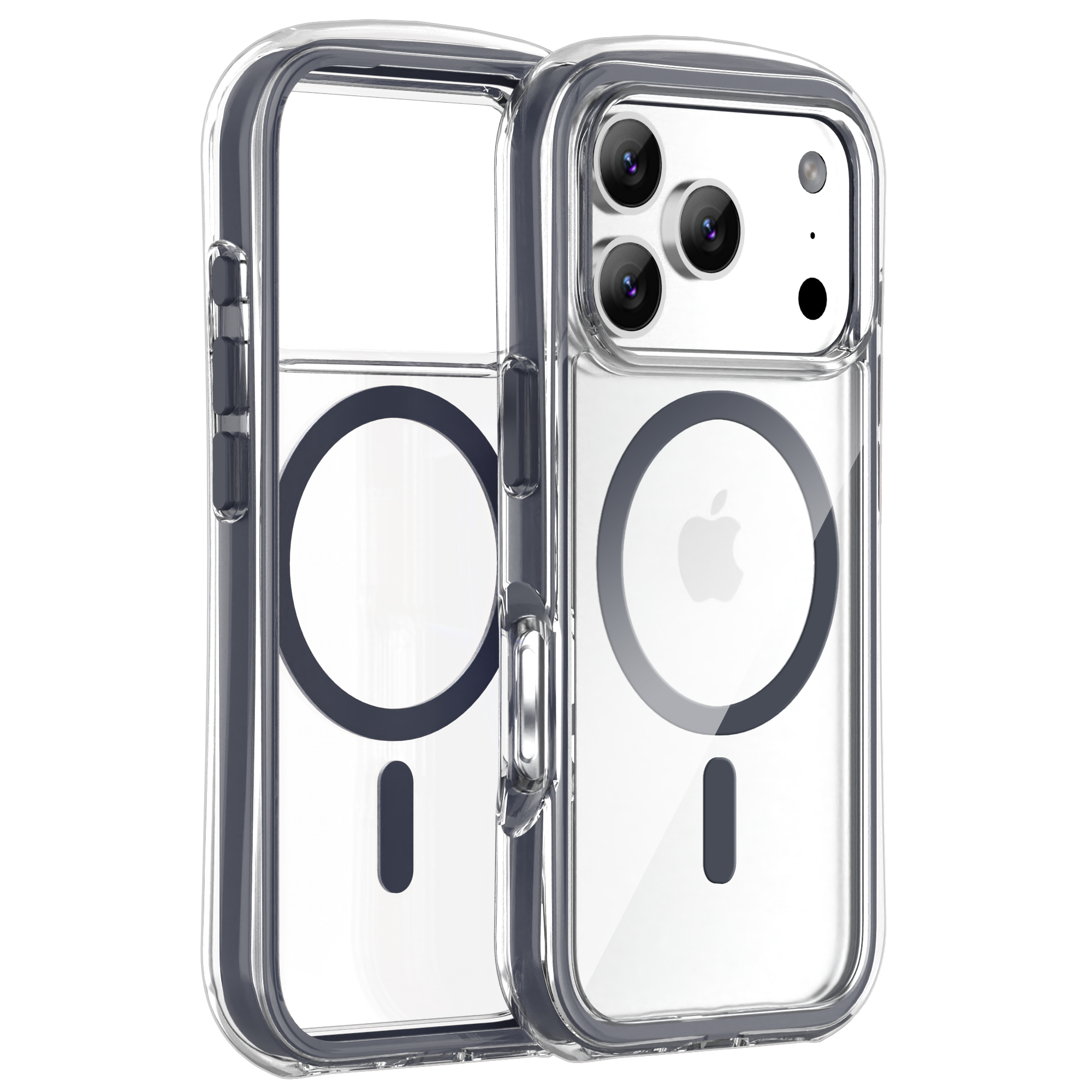 Big Air Cushion High-End Anti-Drop TPU+PC Shockproof Phone Case for iPhone 17 Pro-Gala