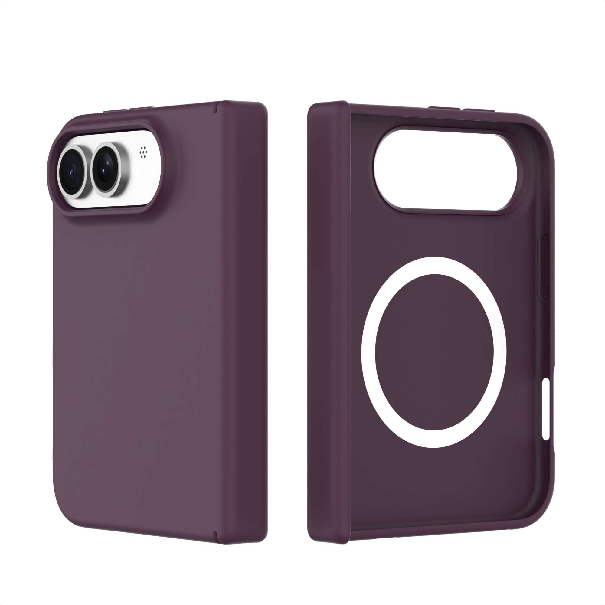 Soft Skin Feel Candy Colorful Liquid Silicone Magnetic Phone Case for iPhone 18 Fold Series-Senfit