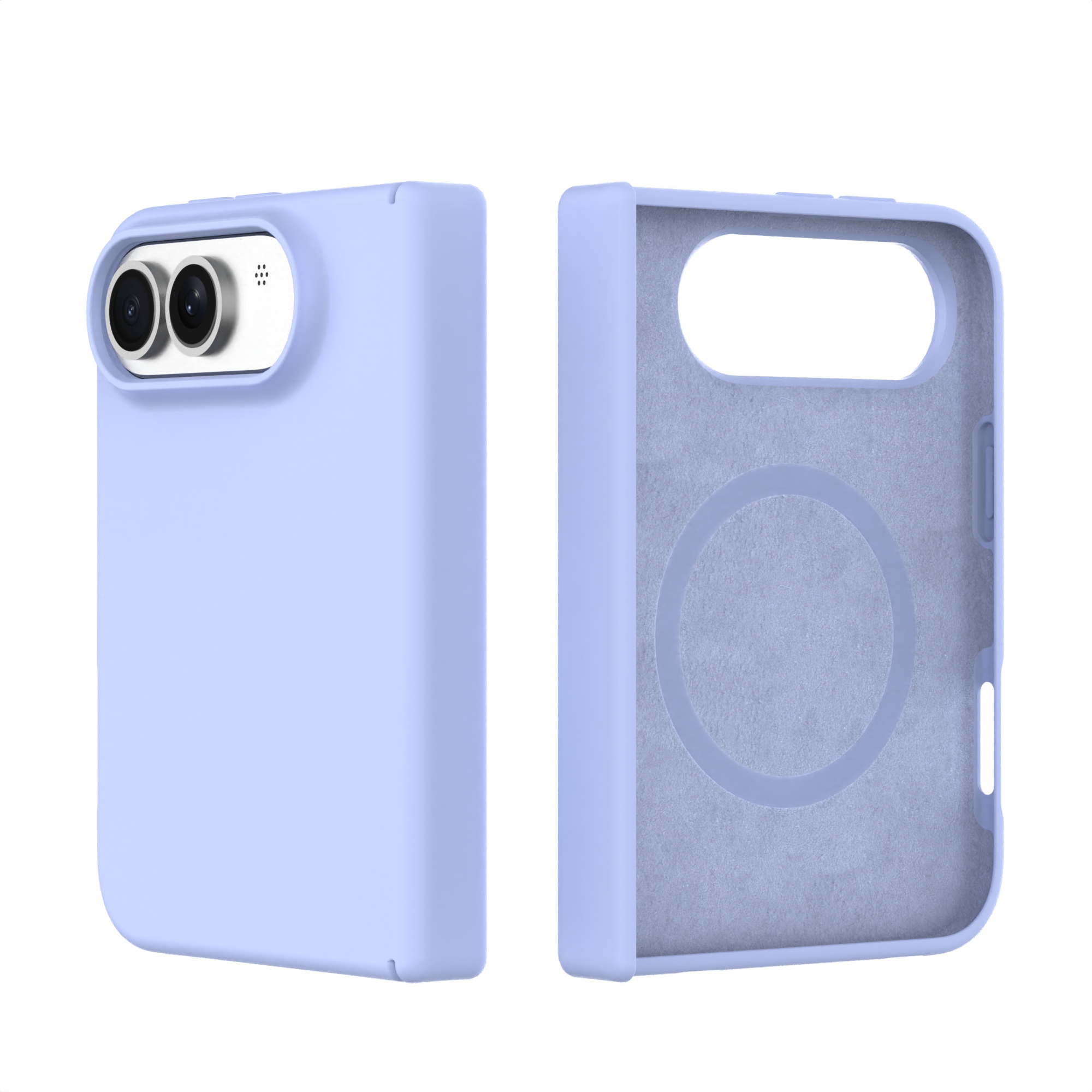 Slim Good Grip 2026 Hot Sell Liquid Silicone MagSafe Phone Case for iPhone 18 Fold Series-Pure