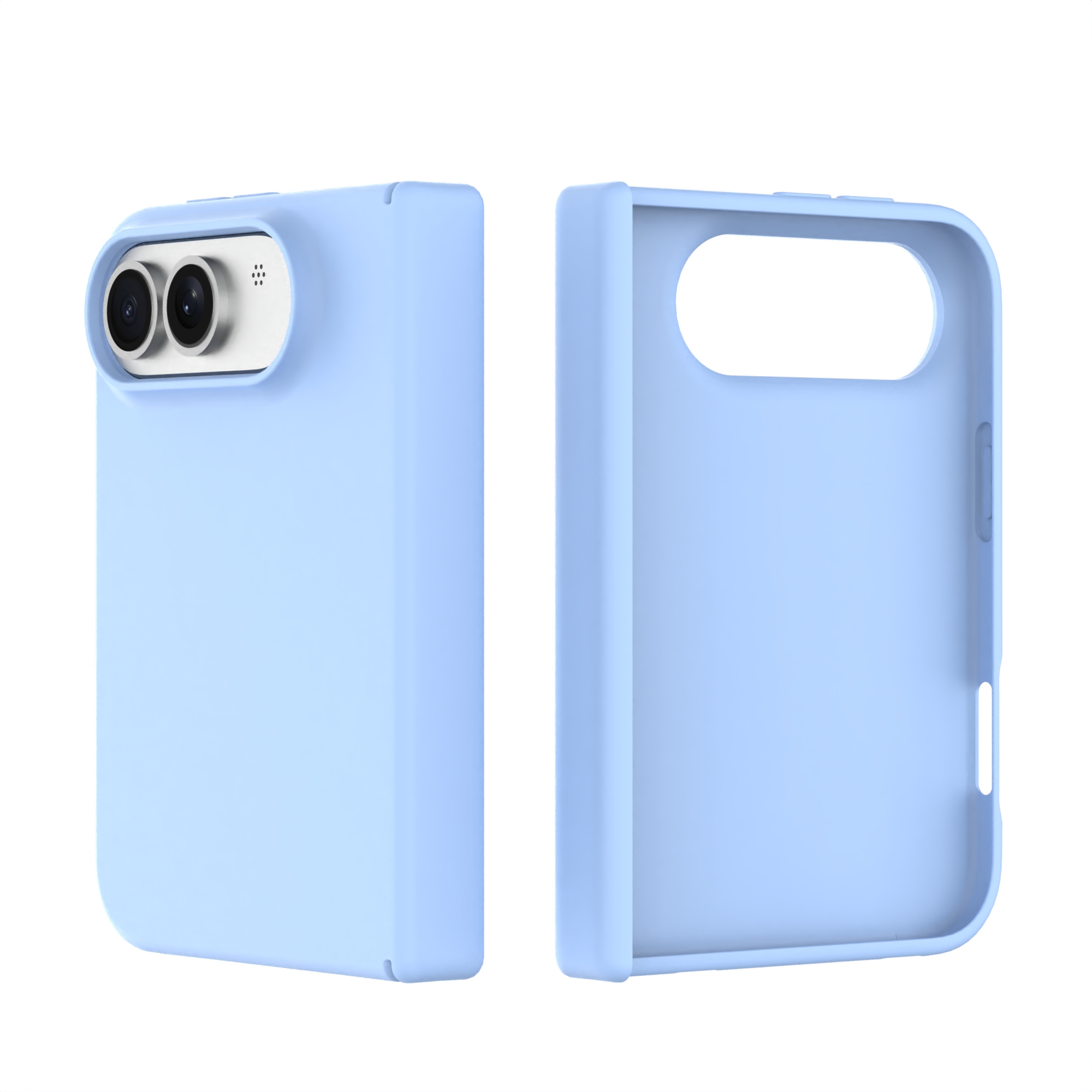 Liquid Silicone Washable Anti-fouling Shockproof Phone Case for iPhone 18 Fold Series-Senfit