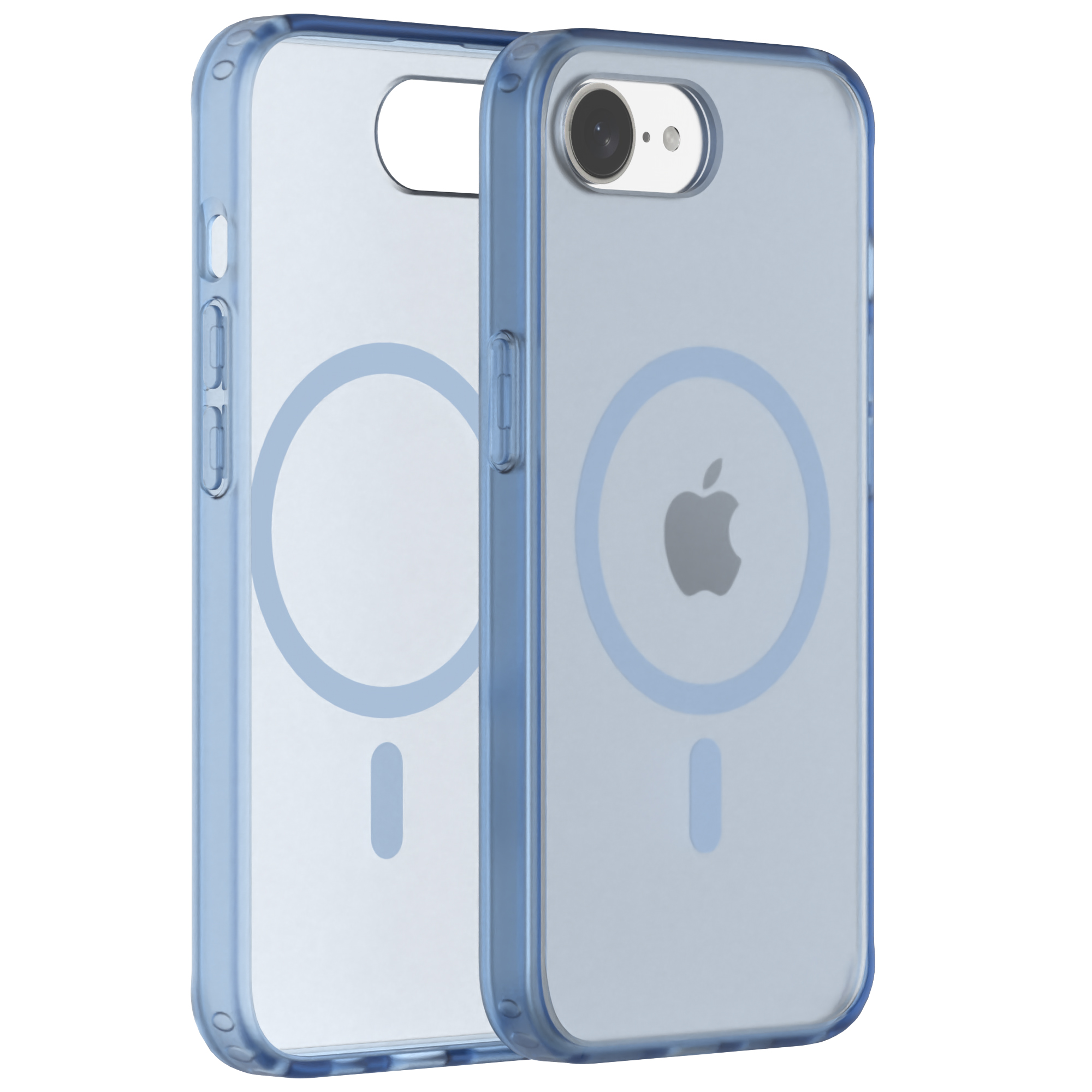 Soft Clear Solid Colorful Anti-Fingerprint Anti-Yellow Crystal Phone Case for iPhone 17E/ SE 4-Sport Crystal