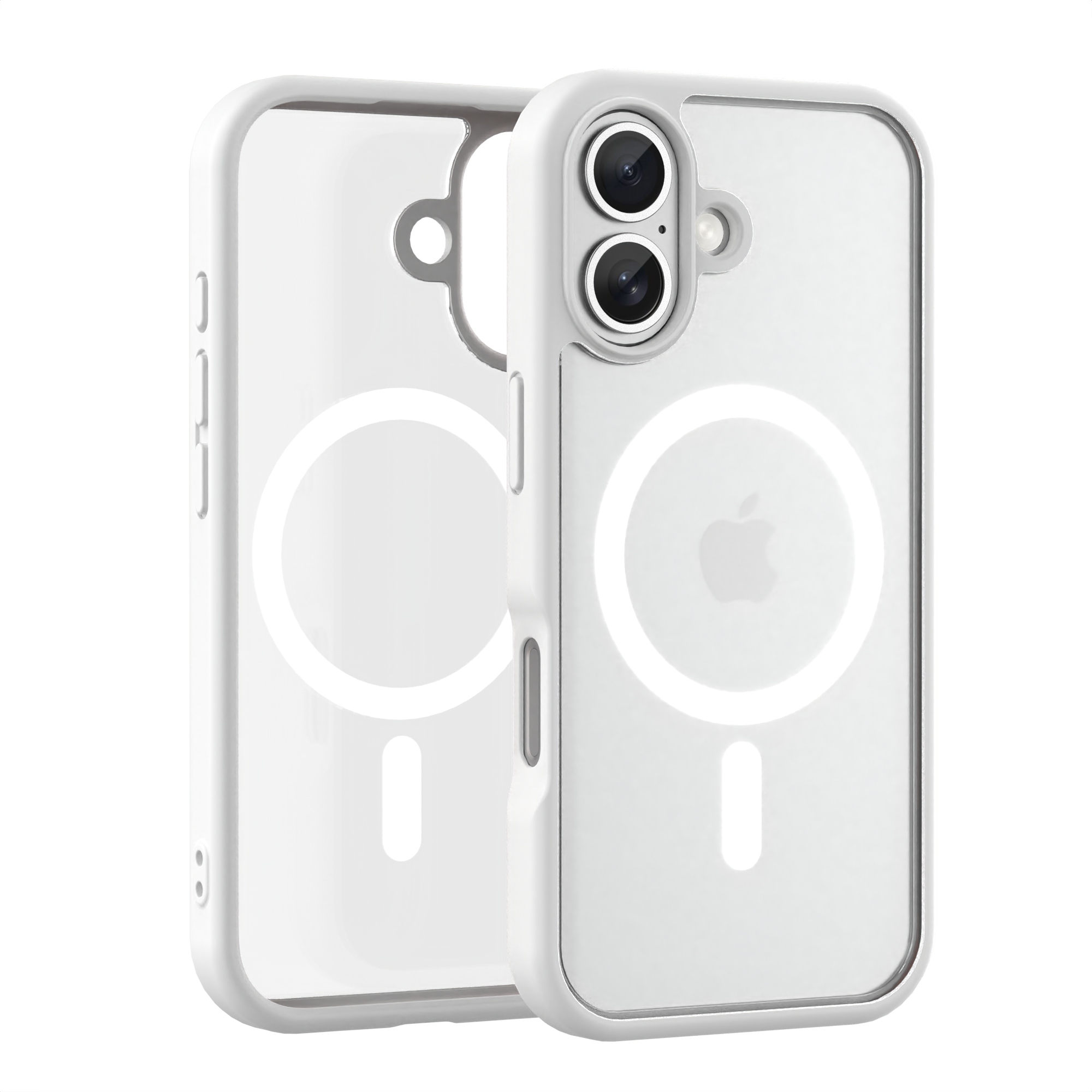 8FT Drop Protection Shockproof Clear Magnetic Phone Case for iPhone 17 Series-Swaki