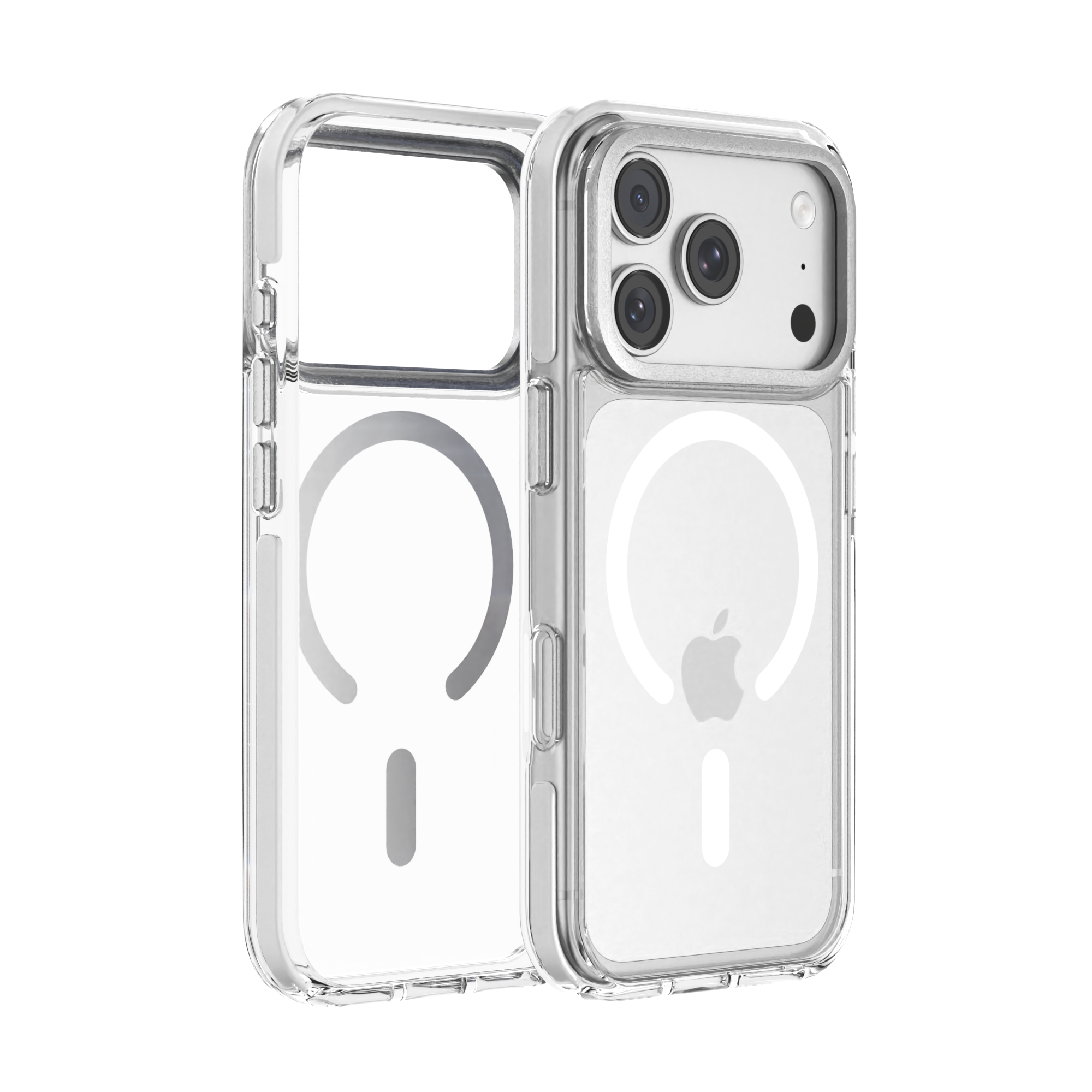 Metal Buttons OEM ODM Factory Wholesale Clear Soft Anti-Fall Shockproof Phone Case for iPhone 18 Pro Series-Shockproof Case