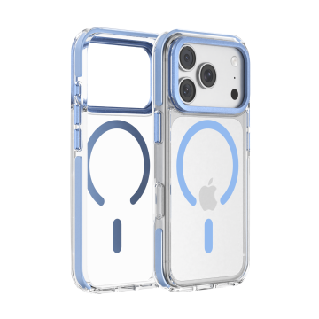 Metal Buttons OEM ODM Factory Wholesale Clear Soft Anti-Fall Shockproof Phone Case for iPhone 18 Pro Series-Shockproof Case