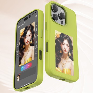 iPhone E-Ink phone case