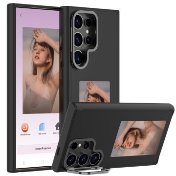 Samsung E-Ink phone case with camera stand