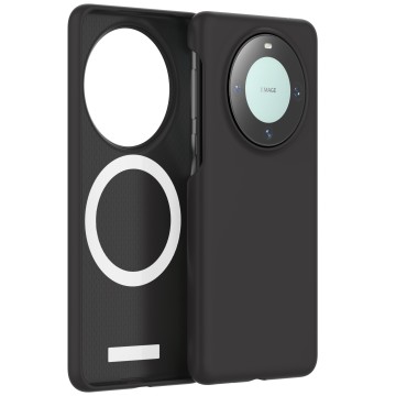 Huawei ultra-thin liquid silicone phone case with magnetic attachment