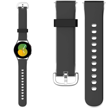 Dual-Color Liquid Silicone Smartwatch Band