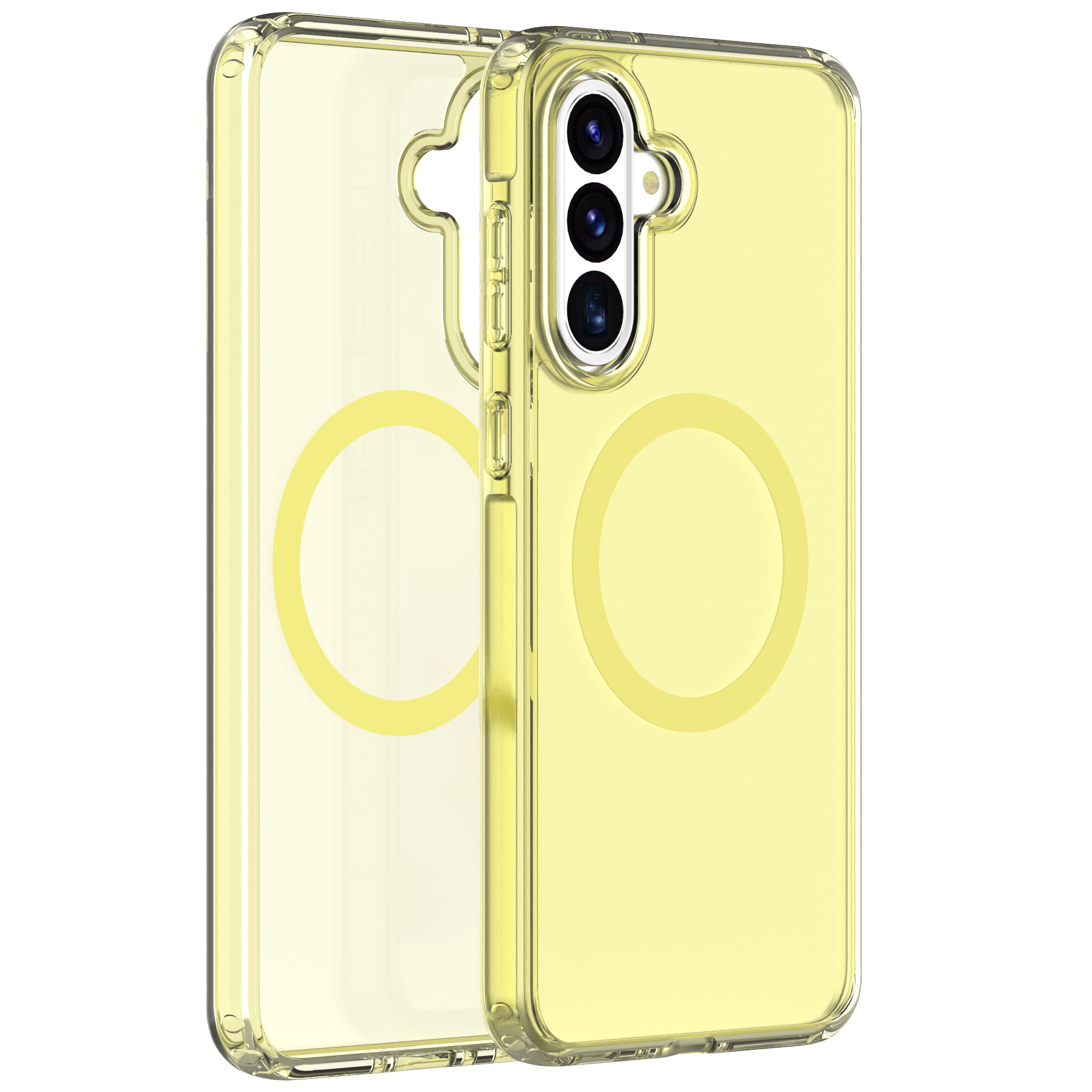 Transparent TPU TPE PC Phone Case for Samsung A36