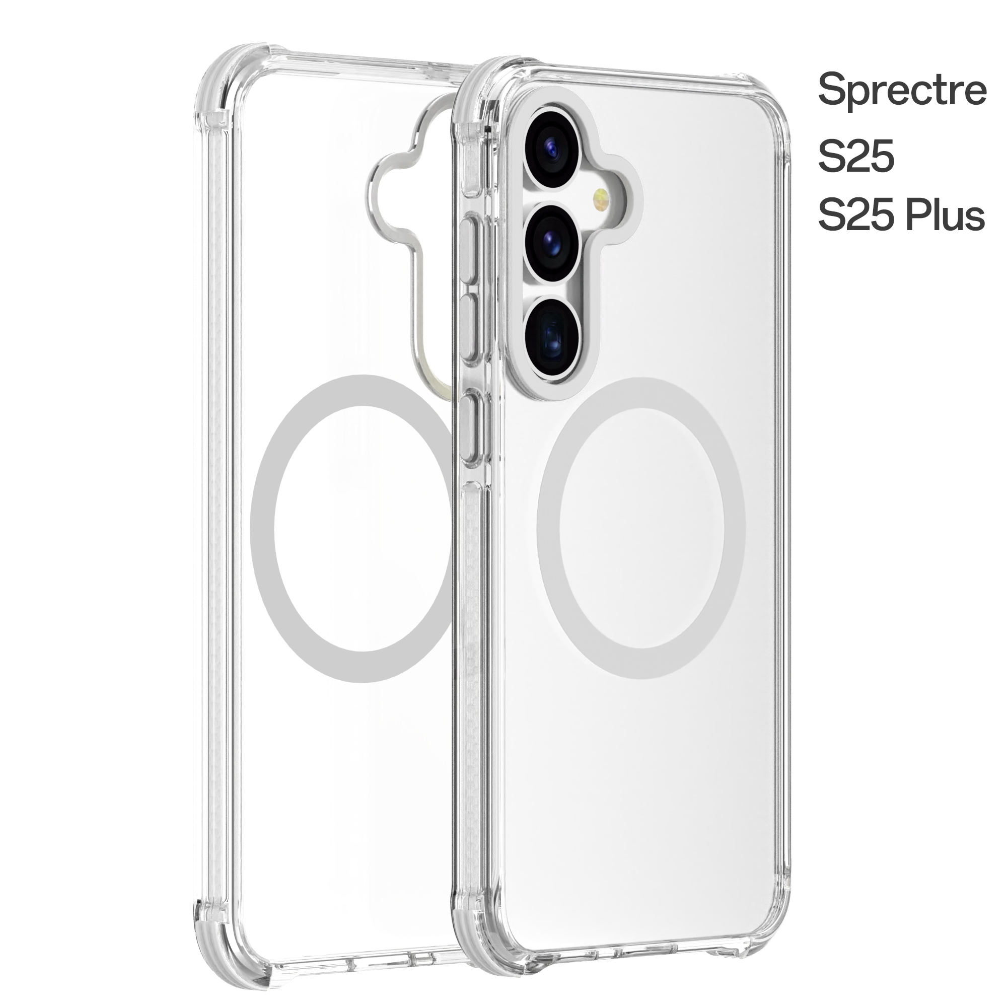 Custom Transparent PC TPE TPU Samsung Galaxy S25 Case