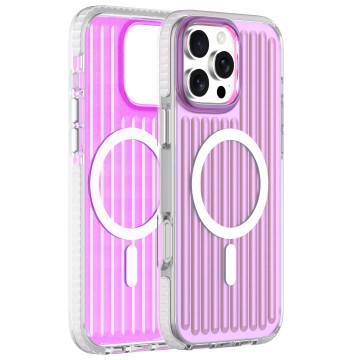 Custom Gradient Corrugated iPhone 16 Case with MagSafe