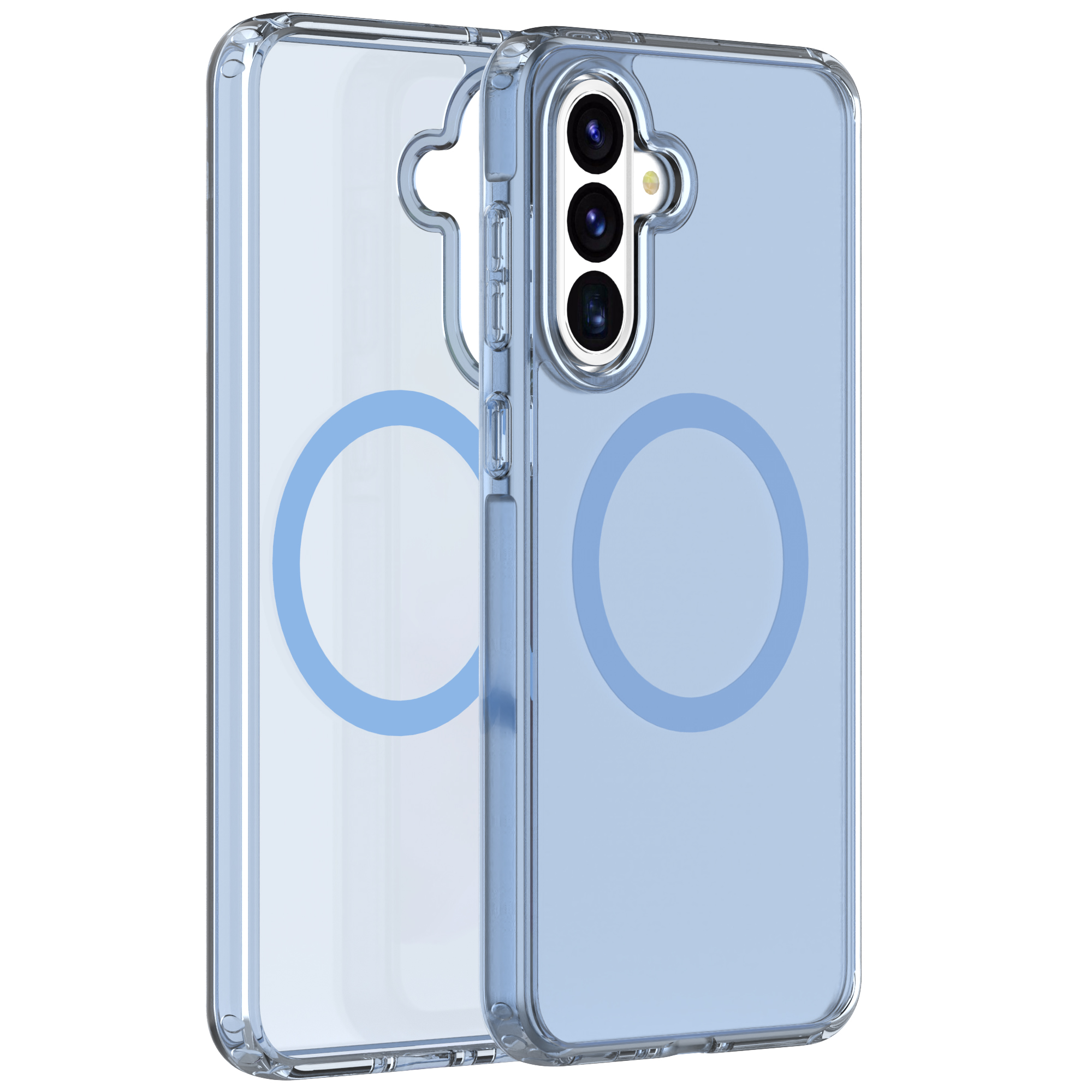 Transparent TPU TPE PC Phone Case for Samsung A36