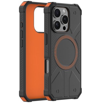 iPhone 16 Yota Series Mecha-Style High-Impact Shockproof Case