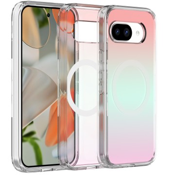 Soonleader Google 9A Anti - Scratch Dual - Color Transparent Magnetic Phone Case