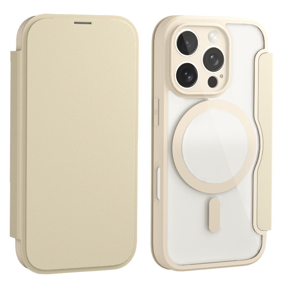 soonleader iPhone 16 Flip Magnetic Leather Case: Colorful, Protective, Customizable for Enterprises