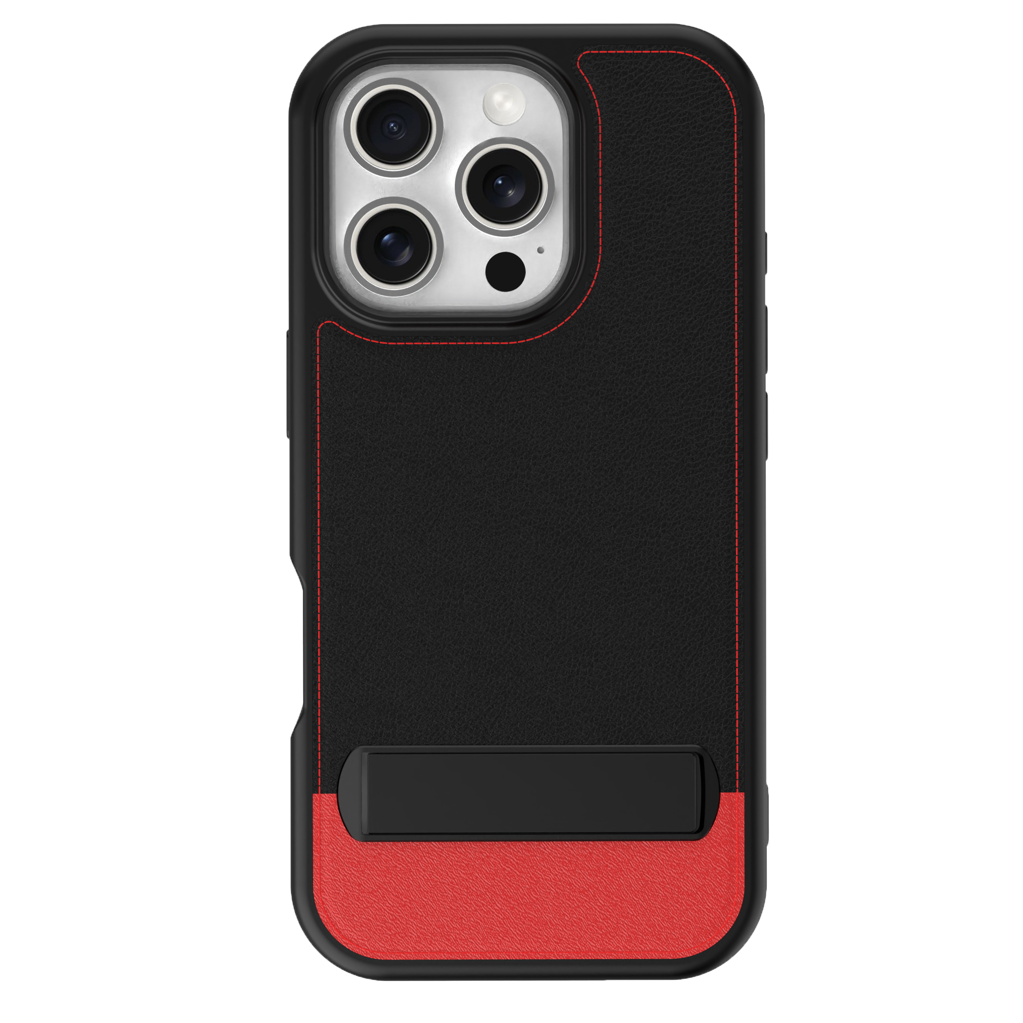 iPhone 16 Hidden “一”-shaped stand phone case.