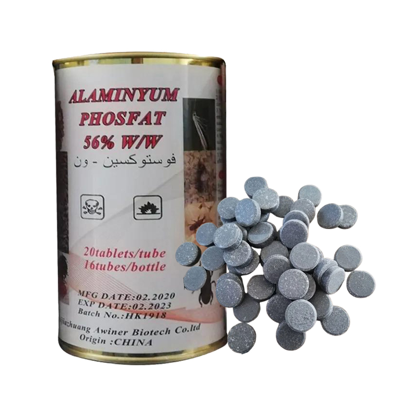 Pesticide aluminium phosphide 56% tablet